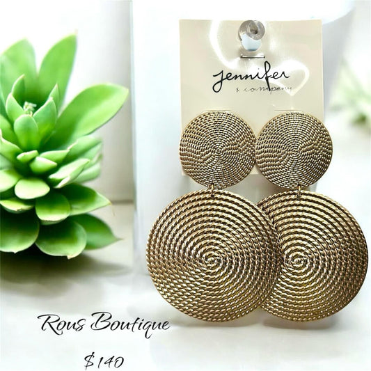 ARETES DORADOS